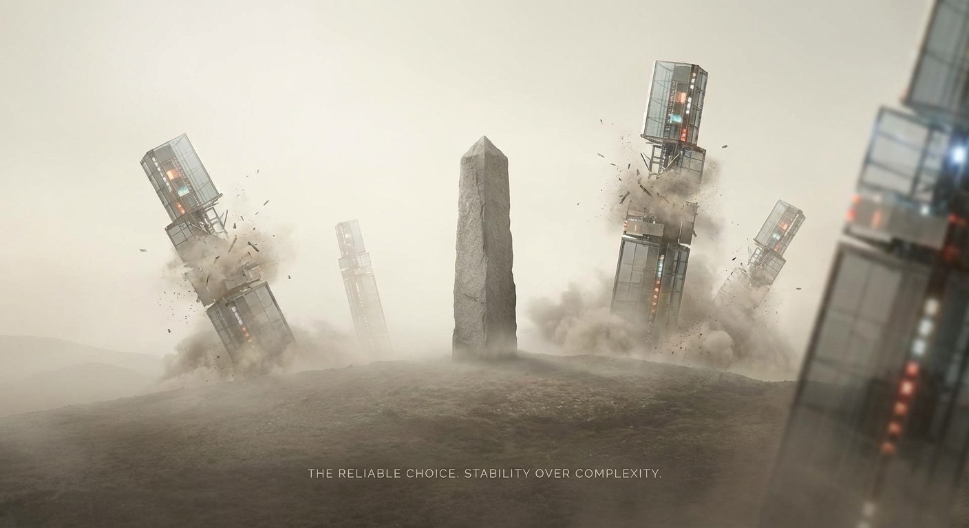 Stability over complexity: the value of boring technology