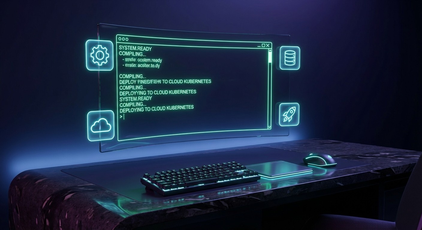 Terminal with modern CLI tools